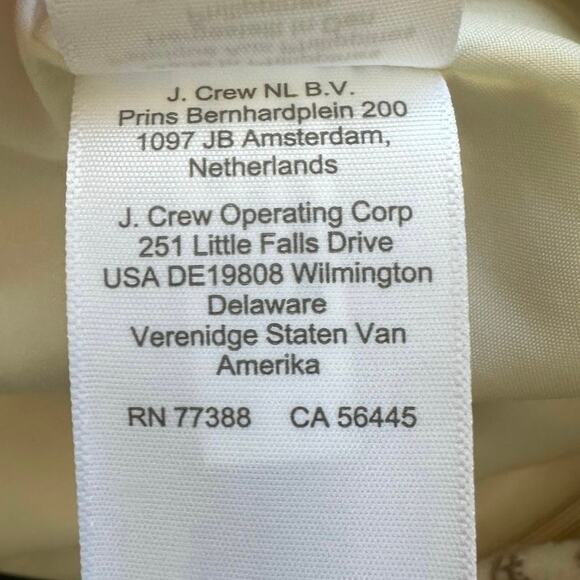 Crew Wool Blend Plaid Mini Skirt – Size 8 - Picture 5 of 6